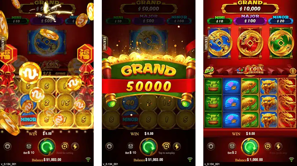 3 Coins 96Inreview Bonus